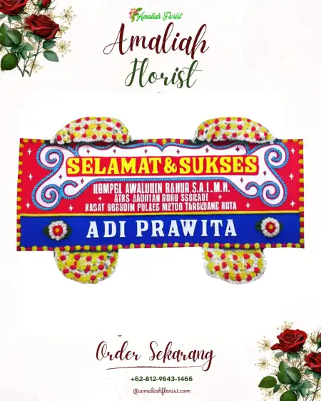 Papan Bunga Ucapan Selamat Sumuradem Timur