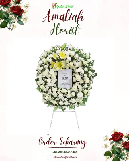 Krans Bunga Duka Sumuradem Timur